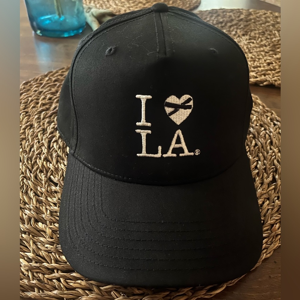Black “I LOVE LA” Baseball Cap